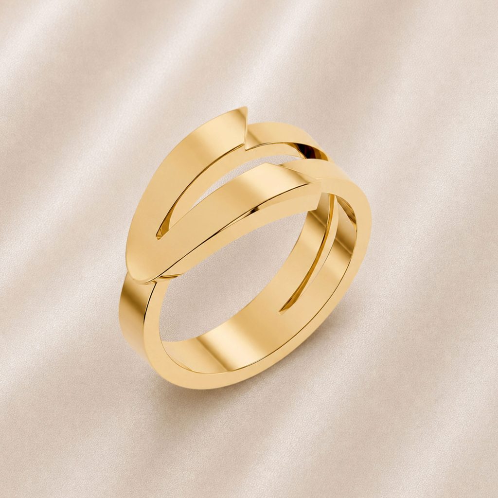Bague Arrow Grand Modèle