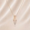 Pendentif Arrow Moyen Modèle Diamants – Image 3