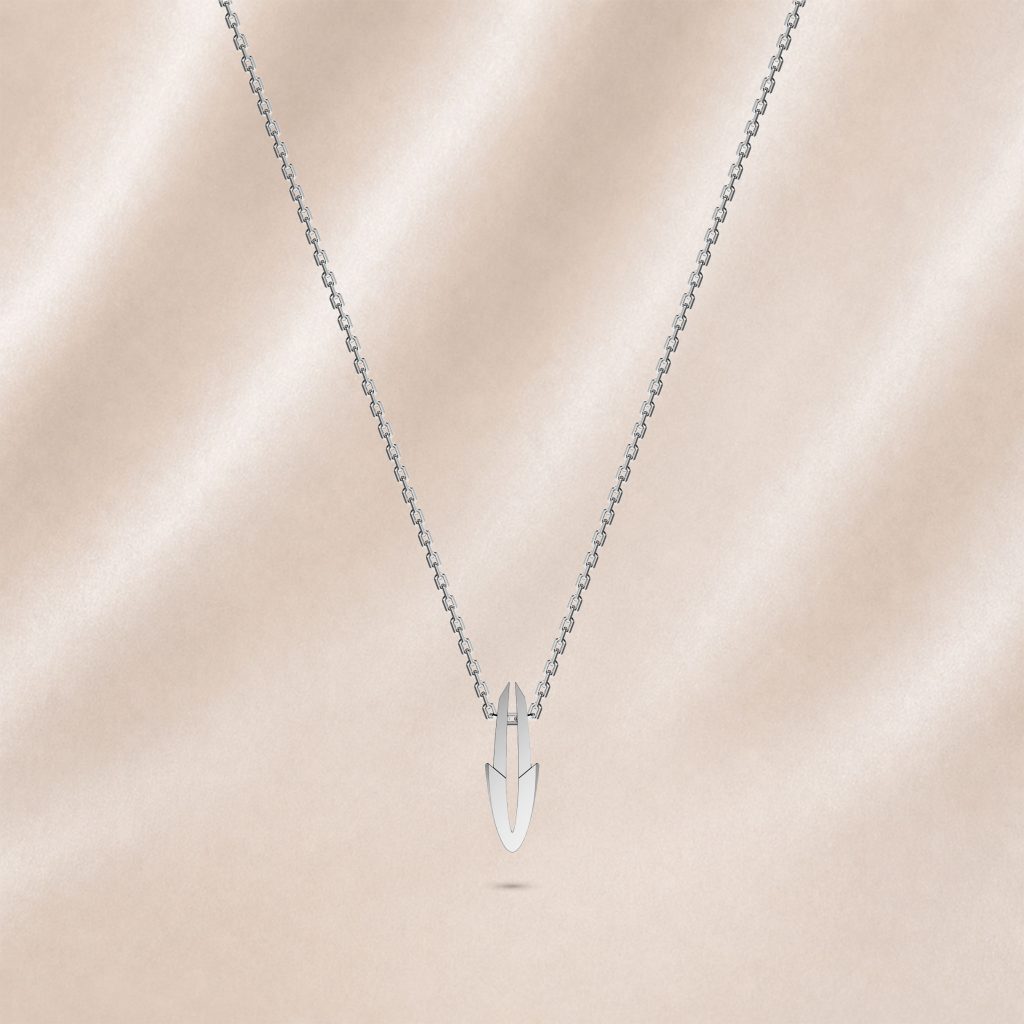 Alternative view of Pendentif Arrow Petit Modèle Or