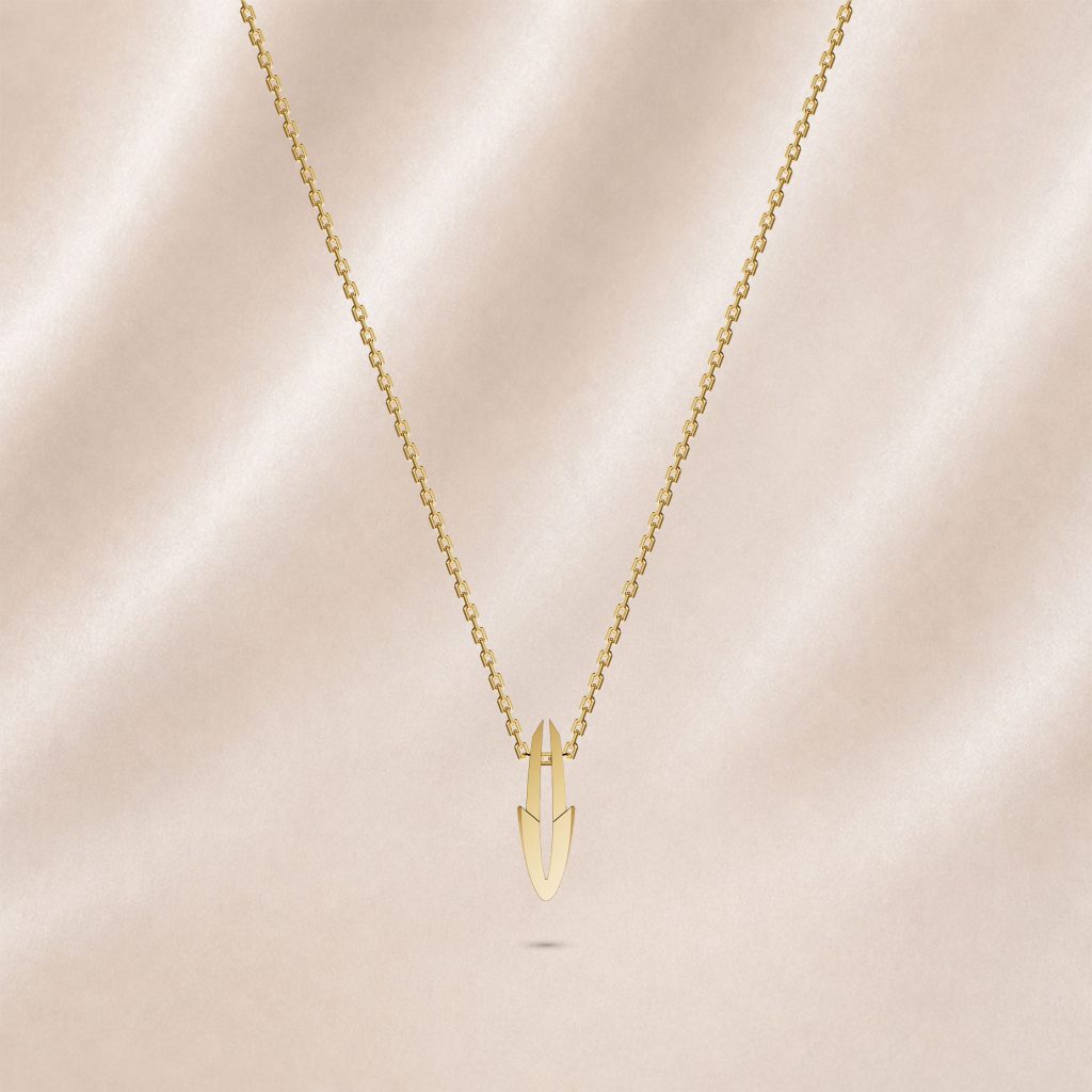 Pendentif Arrow Petit Modèle Or