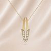 Pendentif Arrow Grand Modèle Diamants