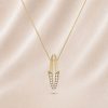 Pendentif Arrow Moyen Modèle Diamants