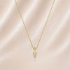 Pendentif Arrow Petit Modèle Or Diamants