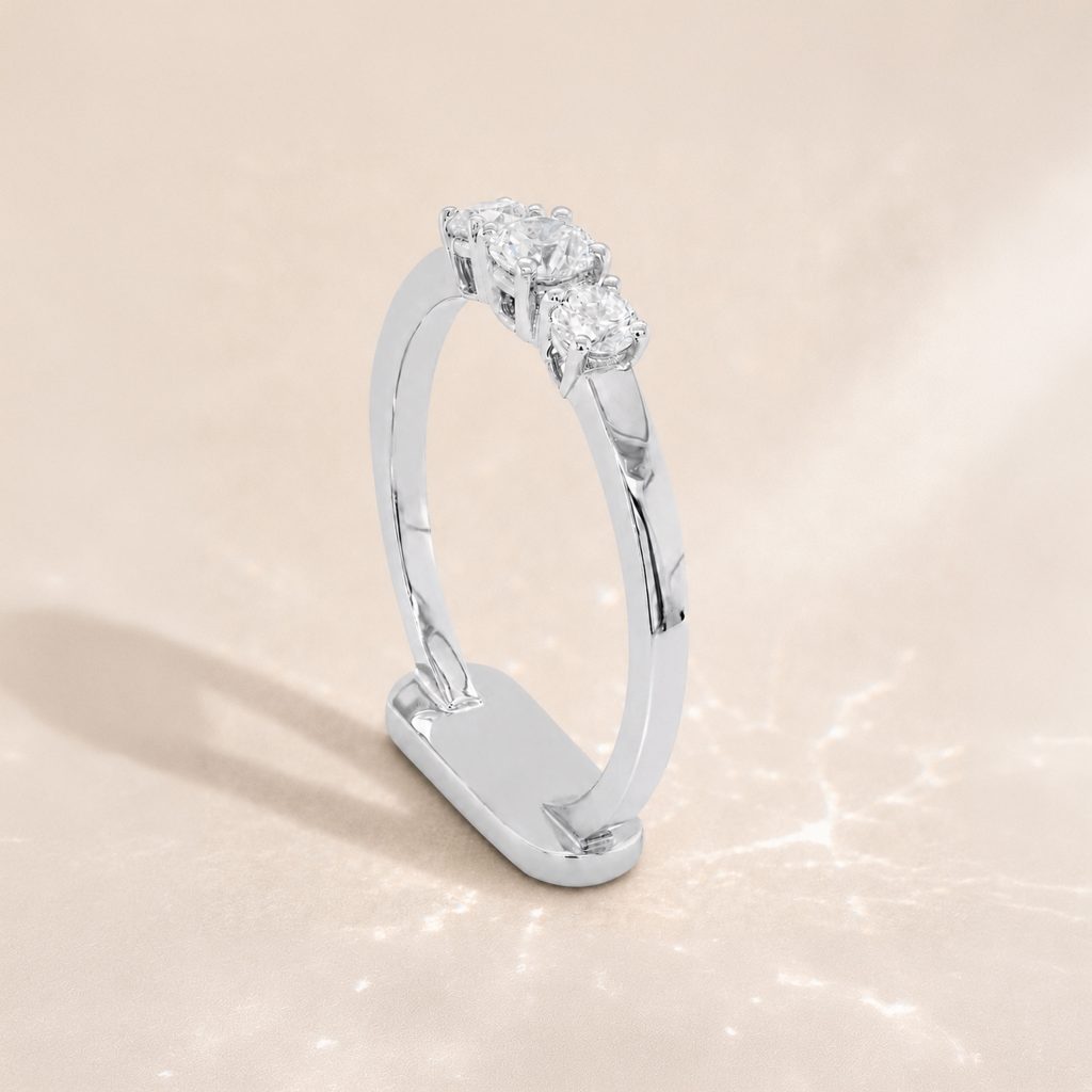 Bague Trio diamant