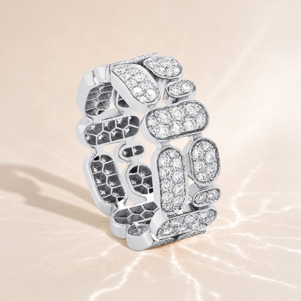 Bague pavage