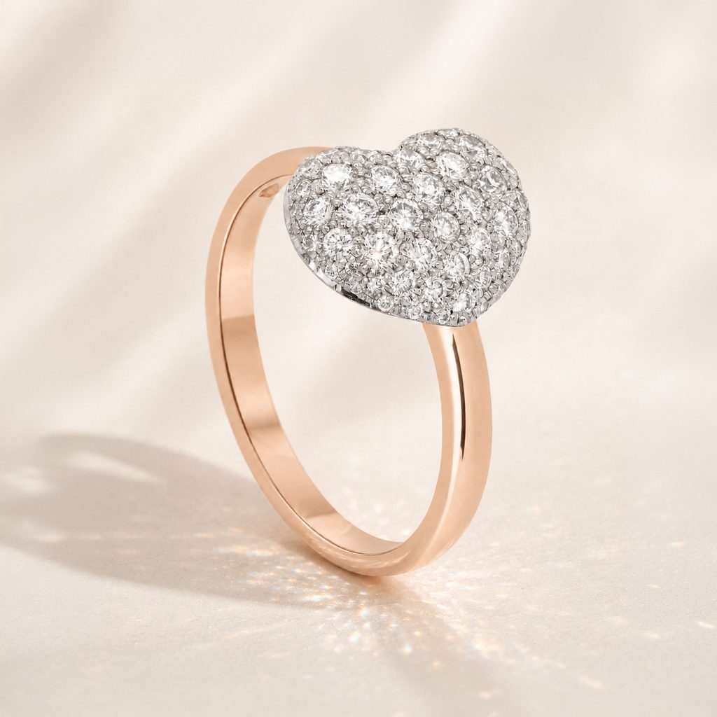 Bague Grand cœur