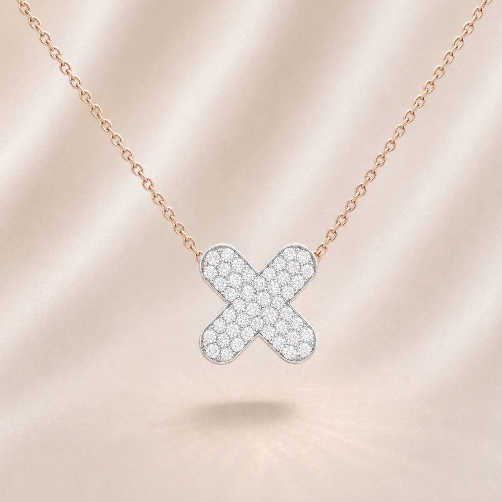 Collier croisé