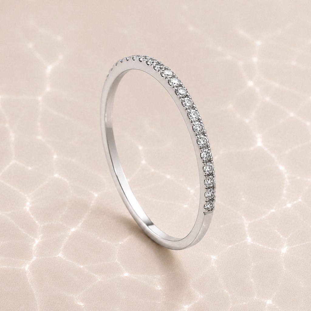 Bague demi-alliance New York